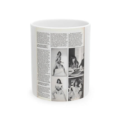 Caroline Munro #369 - Starbust Mag. #24 August '80 (Vintage Female Icon) White Coffee Mug-11oz-Go Mug Yourself