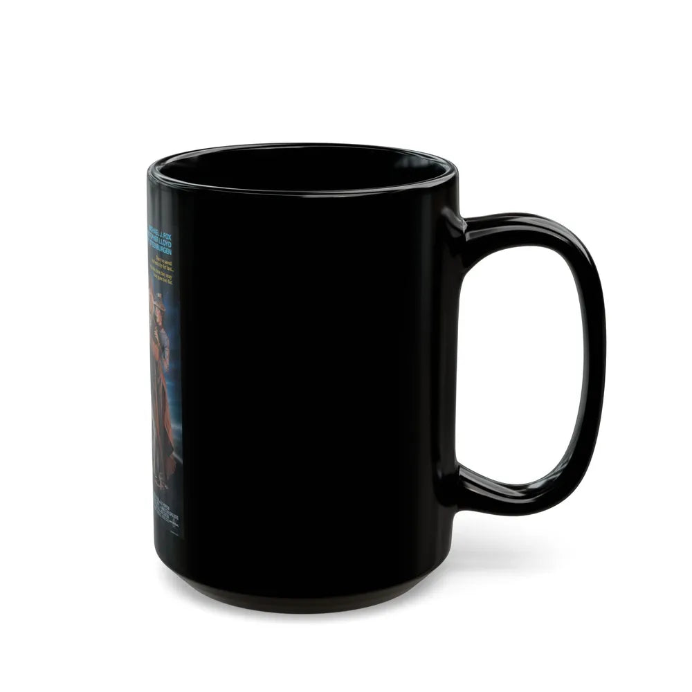 BACK TO THE FUTURE III 1990 Movie Poster - Black Coffee Mug-Go Mug Yourself