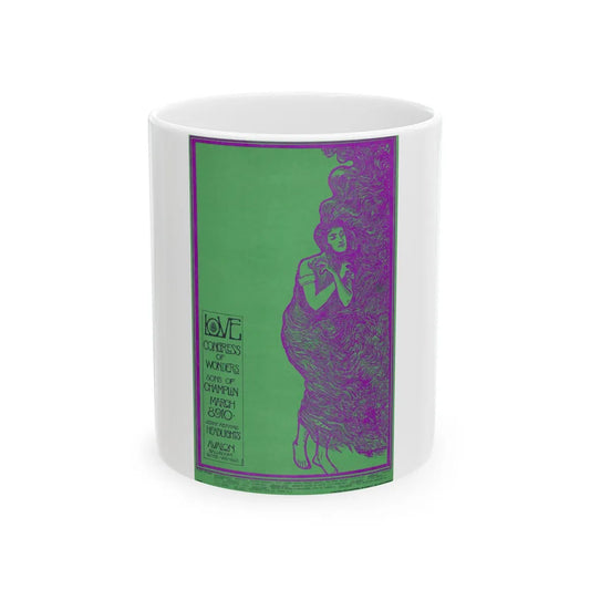 Love 1967 Poster (Music Poster) White Coffee Mug-11oz-Go Mug Yourself