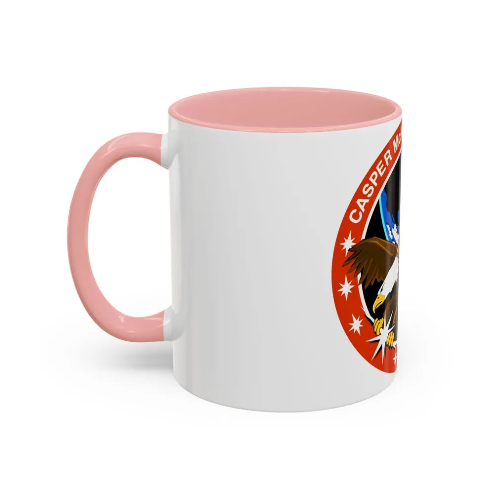 STS 54 (NASA) Accent Coffee Mug-Go Mug Yourself