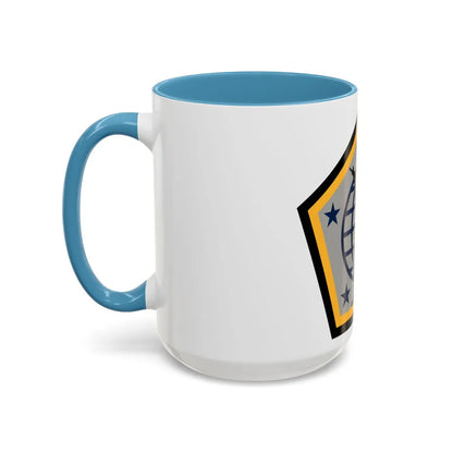 Human Resources Command (U.S. Army) Accent Coffee Mug-Go Mug Yourself