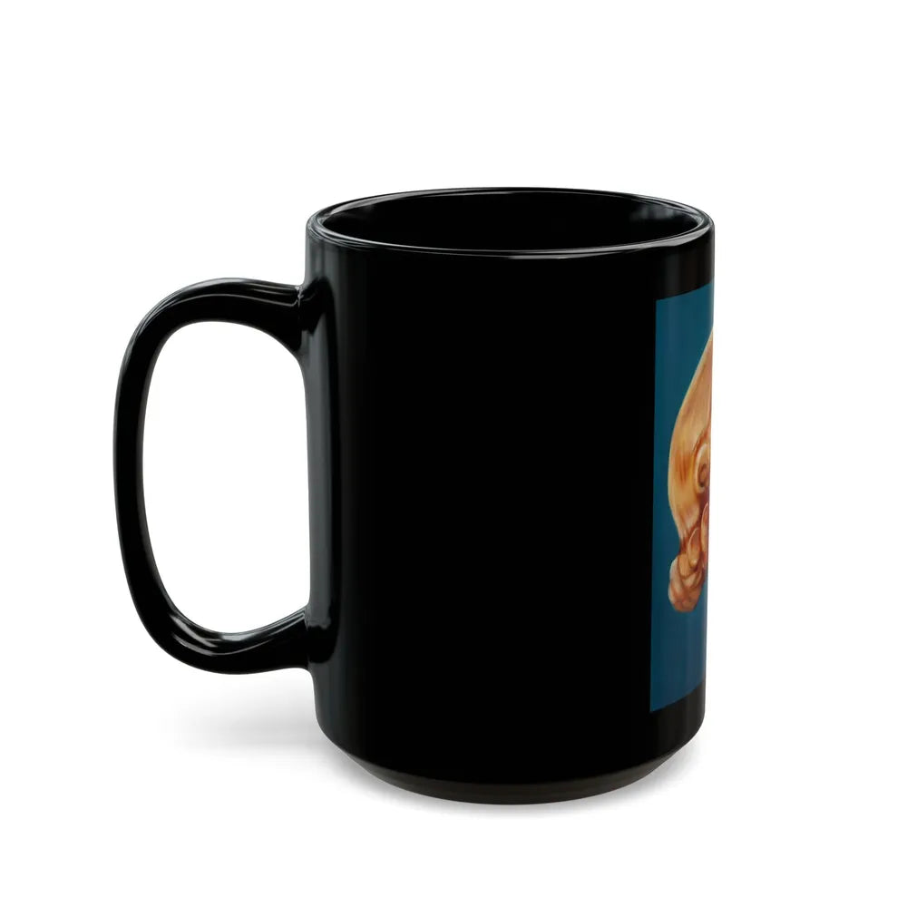 Breck Girl, Breck Shampoo advertisement - Black Coffee Mug-Go Mug Yourself