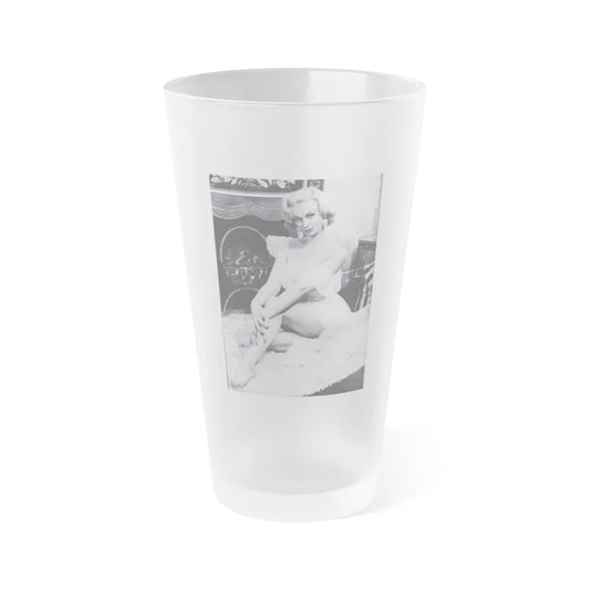 Norma Sykes #38 (Vintage Female Icon) Frosted Pint 16oz-16oz-Frosted-Go Mug Yourself