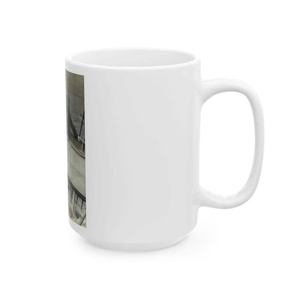 Captain at Sea - White Coffee Mug-Go Mug Yourself