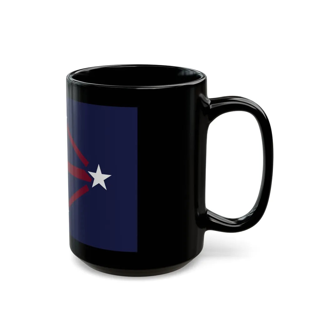 Flag of Imperial Japanese Antarctic Expedition 2 - Black Coffee Mug-Go Mug Yourself