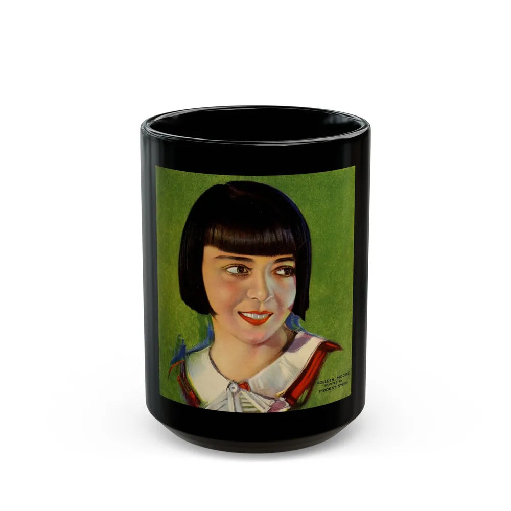 Colleen Moore - Black Coffee Mug-15oz-Go Mug Yourself