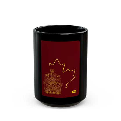 Canadian Diplomatic Passport - Black Coffee Mug-15oz-Go Mug Yourself