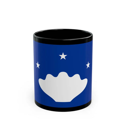 Flag of Hatohobei Palau - Black Coffee Mug-11oz-Go Mug Yourself