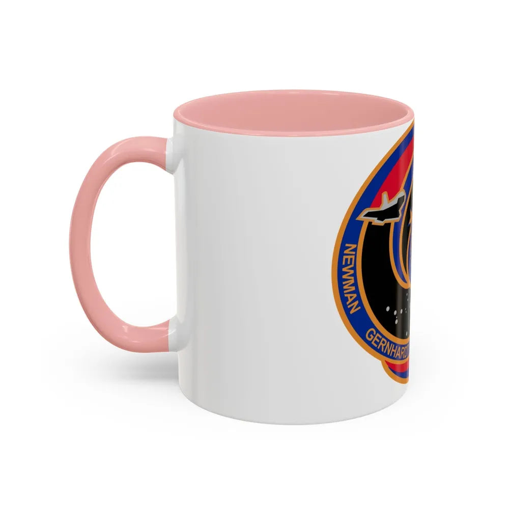 STS 69 (NASA) Accent Coffee Mug-Go Mug Yourself