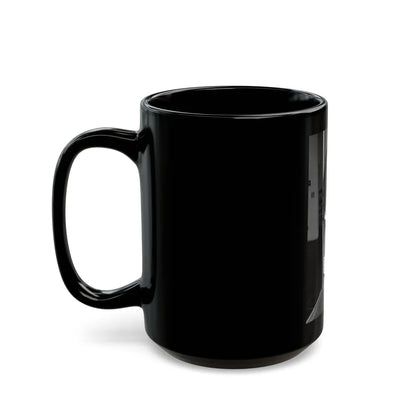 Gila Golan #137 (Vintage Female Icon) Black Coffee Mug-Go Mug Yourself