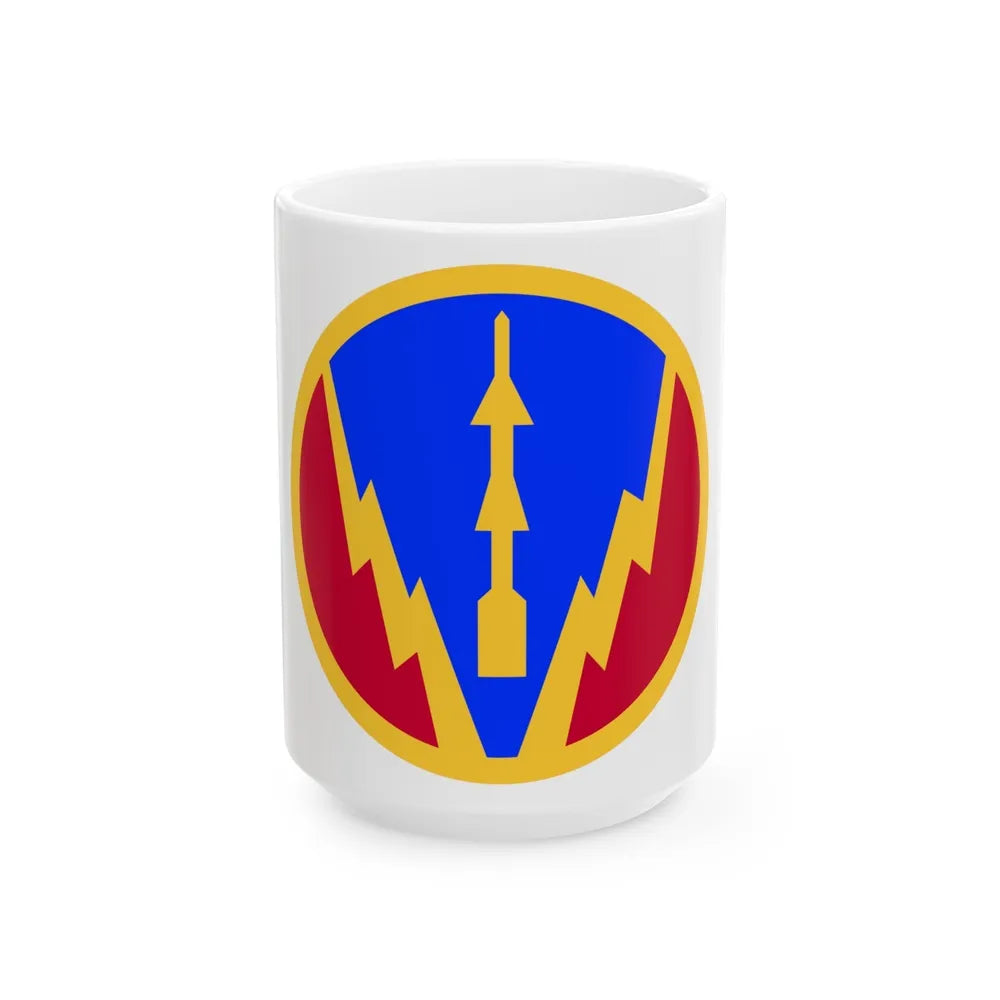 6th Air Defense Artillery Brigade (U.S. Army) White Coffee Mug-15oz-Go Mug Yourself