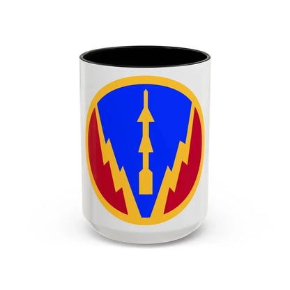 6th Air Defense Artillery Brigade (U.S. Army) Accent Coffee Mug 15oz Black - Go Mug Yourself