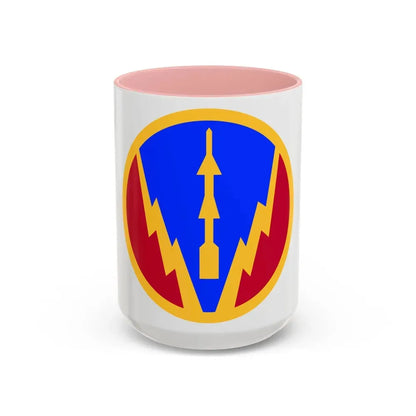 6th Air Defense Artillery Brigade (U.S. Army) Accent Coffee Mug 15oz Pink - Go Mug Yourself