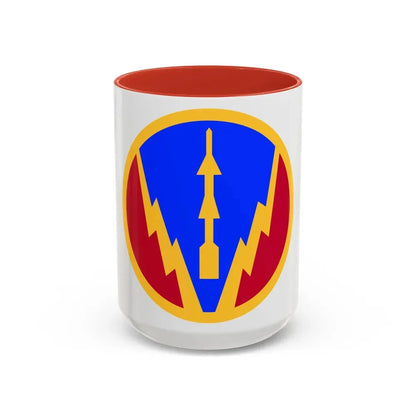6th Air Defense Artillery Brigade (U.S. Army) Accent Coffee Mug 15oz Red - Go Mug Yourself