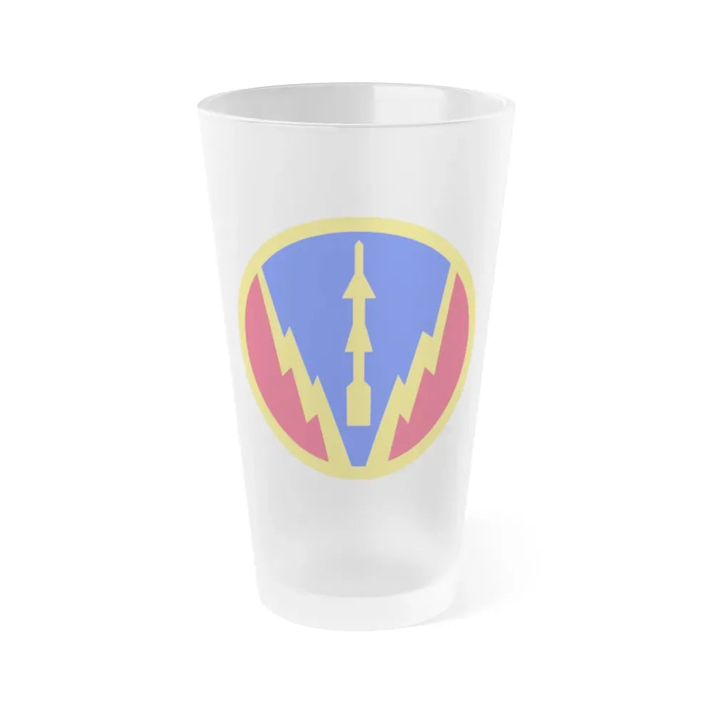 6th Air Defense Artillery Brigade (U.S. Army) Frosted Pint Glass 16oz Default Title - Go Mug Yourself