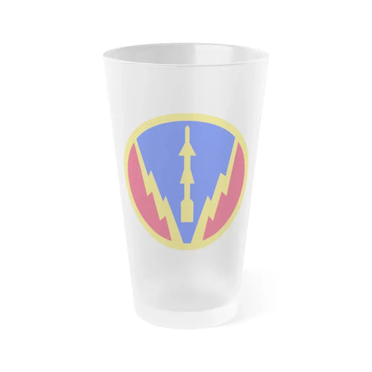 6th Air Defense Artillery Brigade (U.S. Army) Frosted Pint Glass 16oz Default Title - Go Mug Yourself