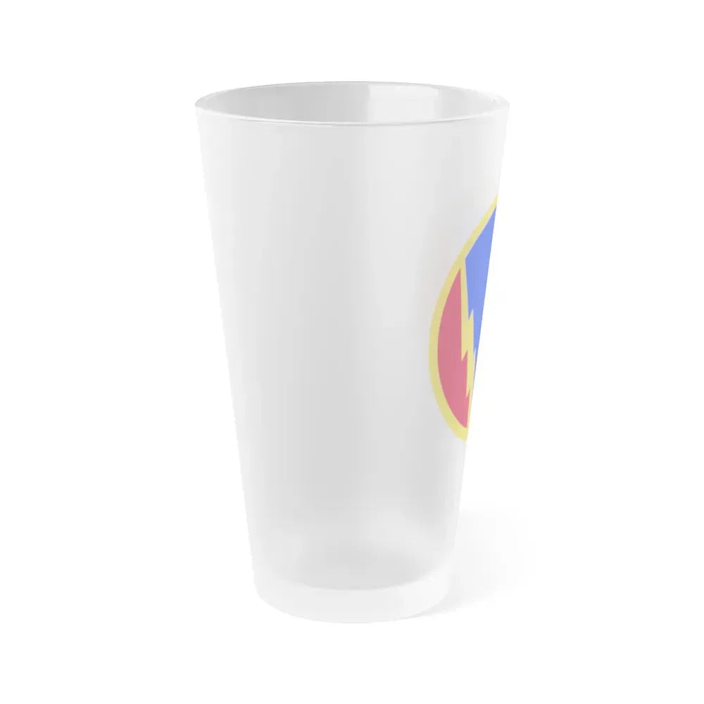 6th Air Defense Artillery Brigade (U.S. Army) Frosted Pint Glass 16oz - Go Mug Yourself