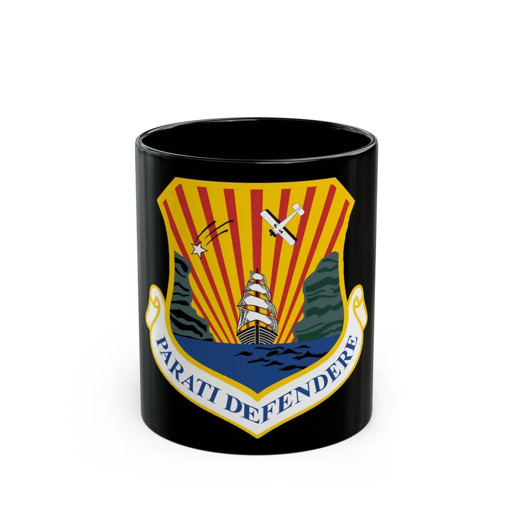 6th Air Mobility Wing (U.S. Air Force) Black Coffee Mug-11oz-Go Mug Yourself