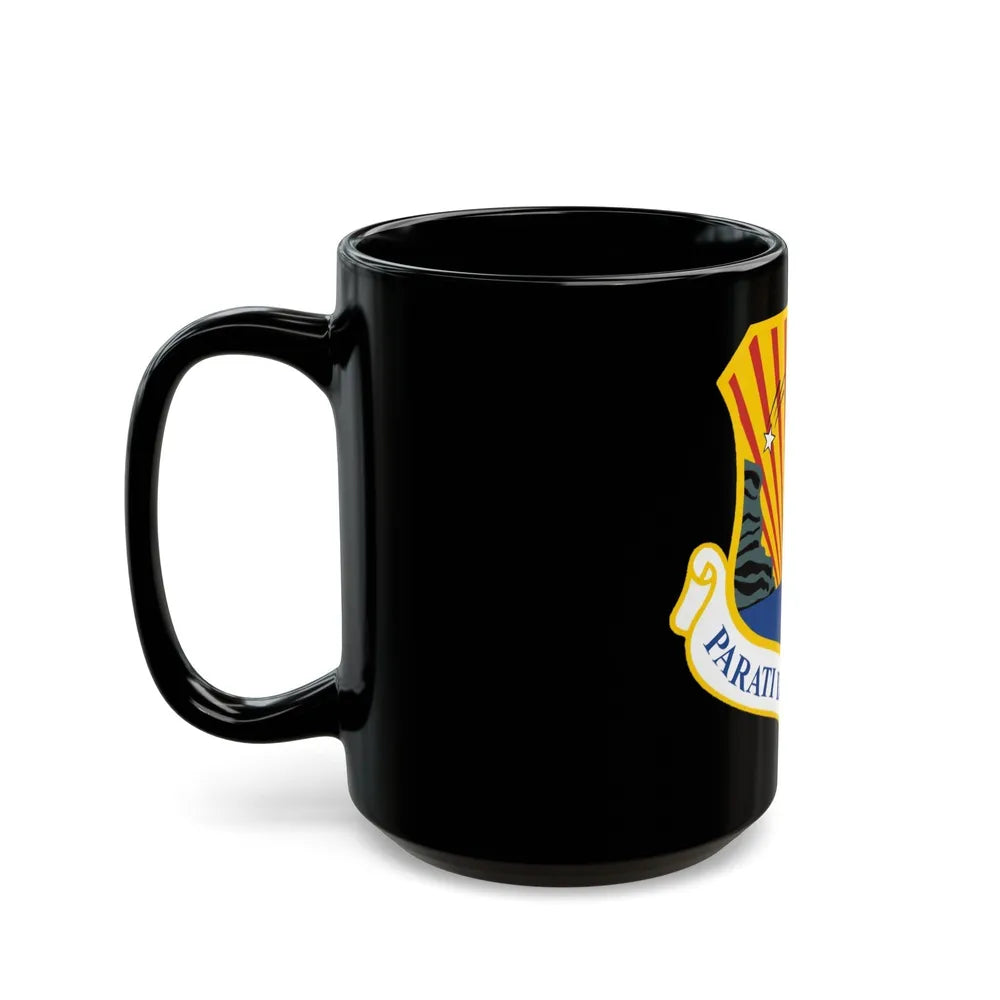 6th Air Mobility Wing (U.S. Air Force) Black Coffee Mug-Go Mug Yourself