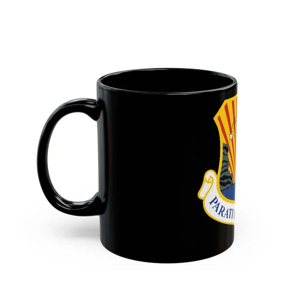 6th Air Mobility Wing (U.S. Air Force) Black Coffee Mug-Go Mug Yourself