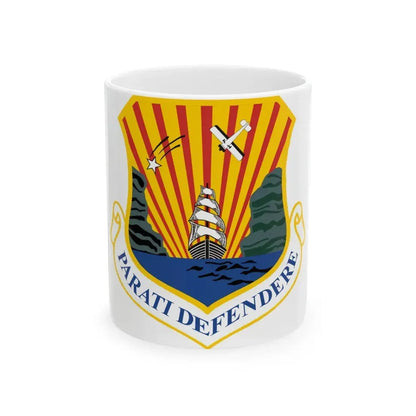 6th Air Mobility Wing (U.S. Air Force) White Coffee Mug 11oz - Go Mug Yourself