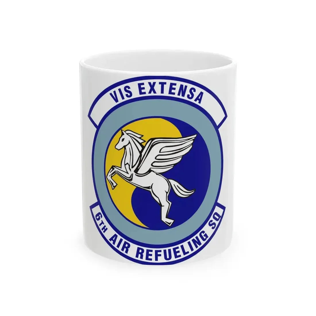 6th Air Refueling Squadron (U.S. Air Force) White Coffee Mug 11oz - Go Mug Yourself