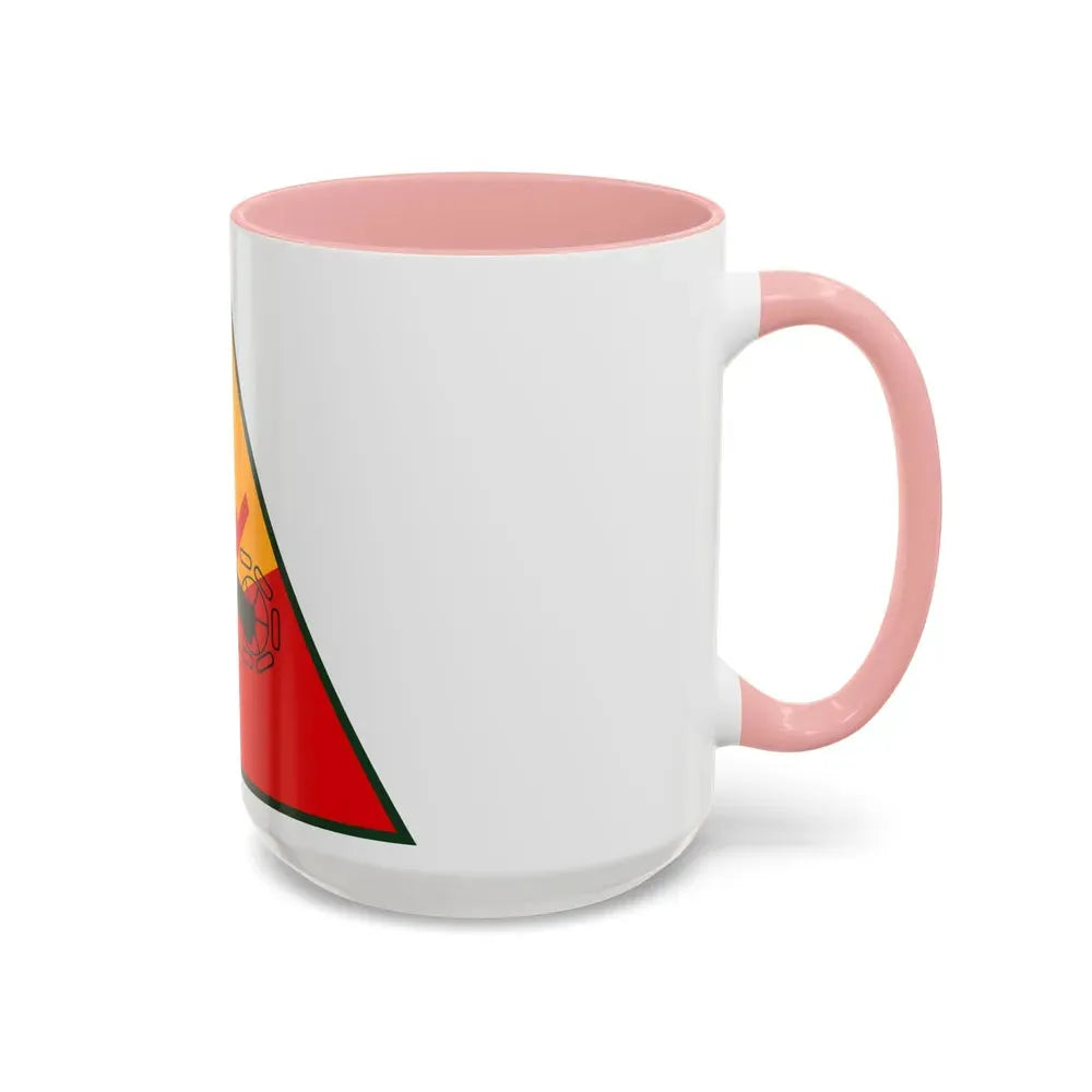 6th Armored Division (U.S. Army) Accent Coffee Mug - Go Mug Yourself