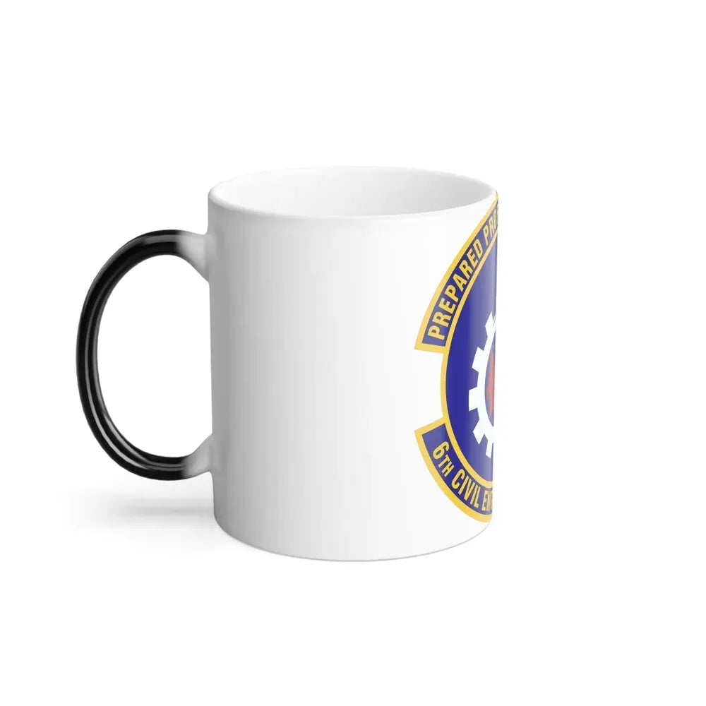 6th Civil Engineer Squadaron (U.S. Air Force) Color Changing Coffee Mug - Go Mug Yourself