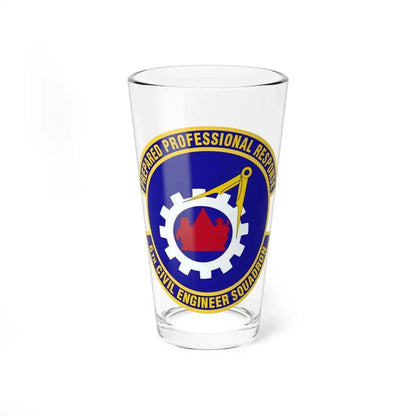 6th Civil Engineer Squadaron (U.S. Air Force) Pint Glass 16oz 16oz - Go Mug Yourself