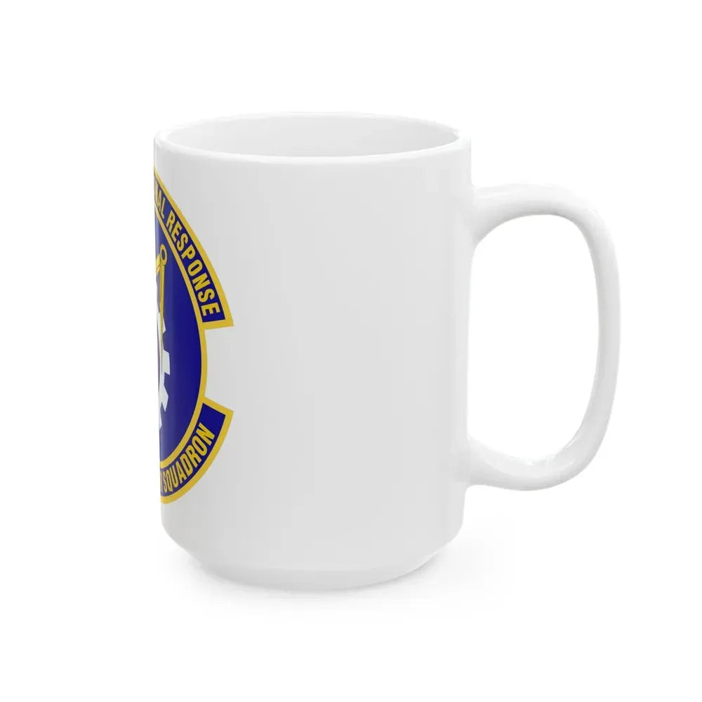 6th Civil Engineer Squadaron (U.S. Air Force) White Coffee Mug - Go Mug Yourself