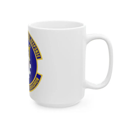 6th Civil Engineer Squadaron (U.S. Air Force) White Coffee Mug - Go Mug Yourself