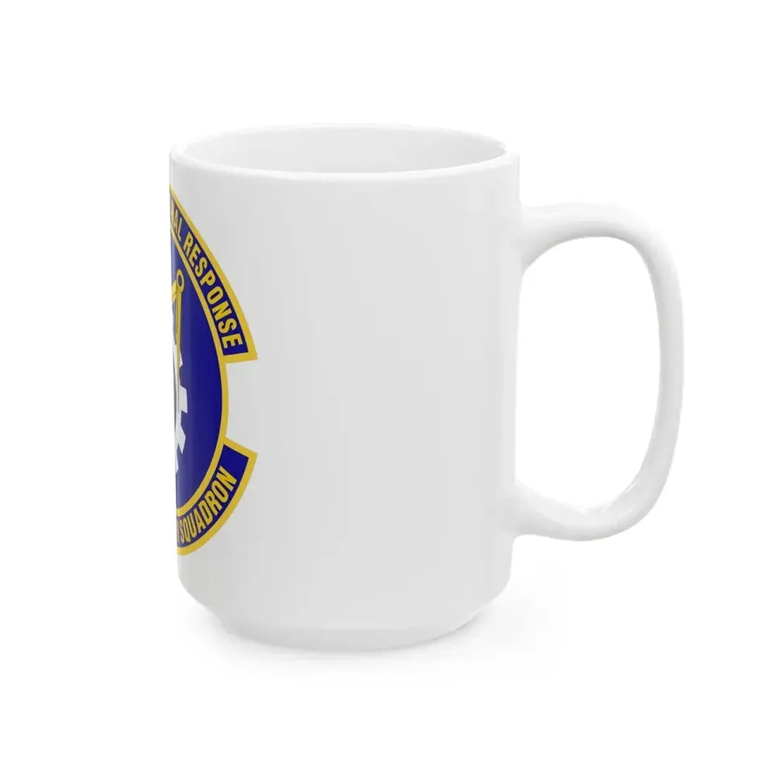 6th Civil Engineer Squadaron (U.S. Air Force) White Coffee Mug - Go Mug Yourself