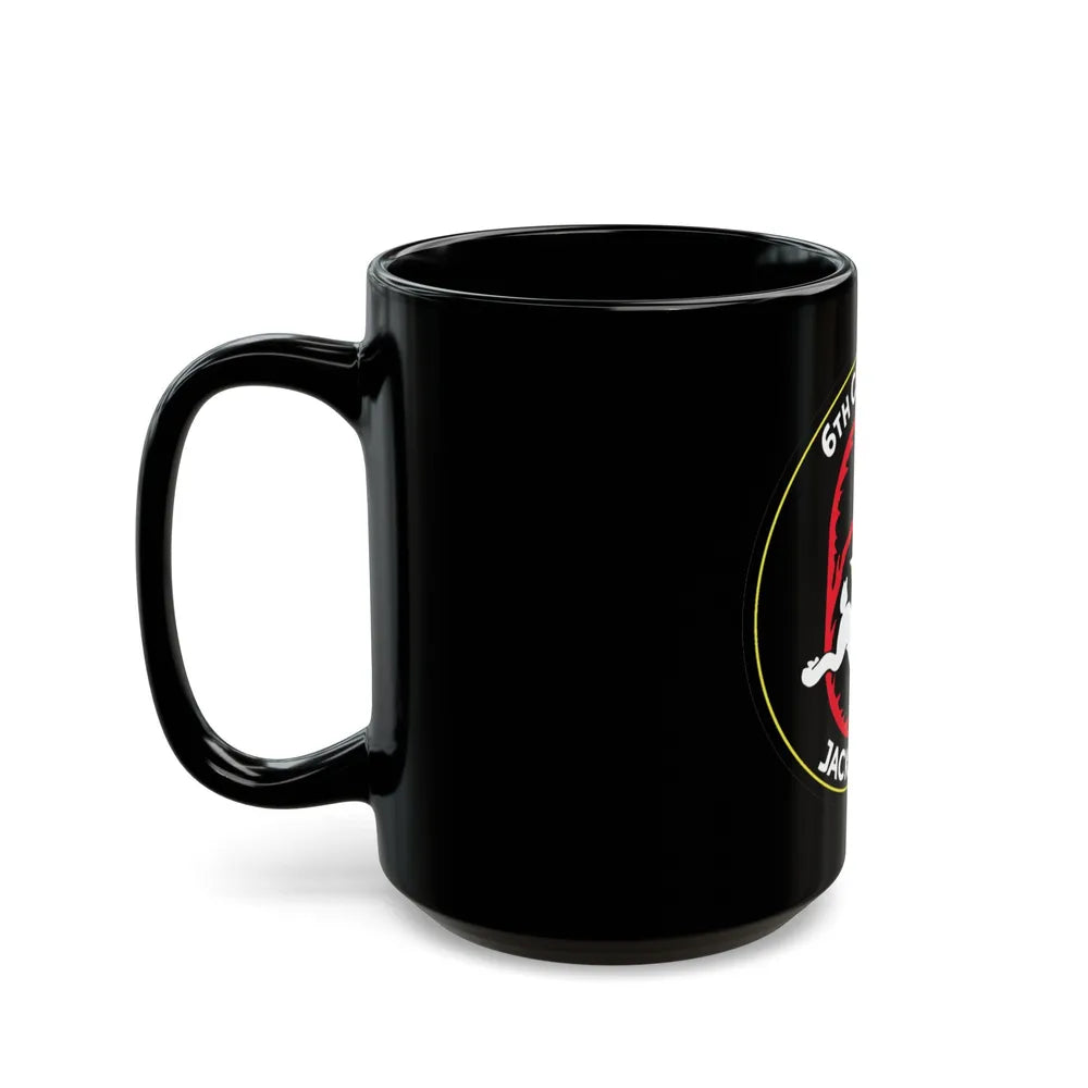 6TH COMPANY JACKALOPES (U.S. Navy) Black Coffee Mug-Go Mug Yourself