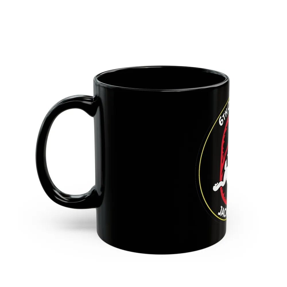 6TH COMPANY JACKALOPES (U.S. Navy) Black Coffee Mug-Go Mug Yourself