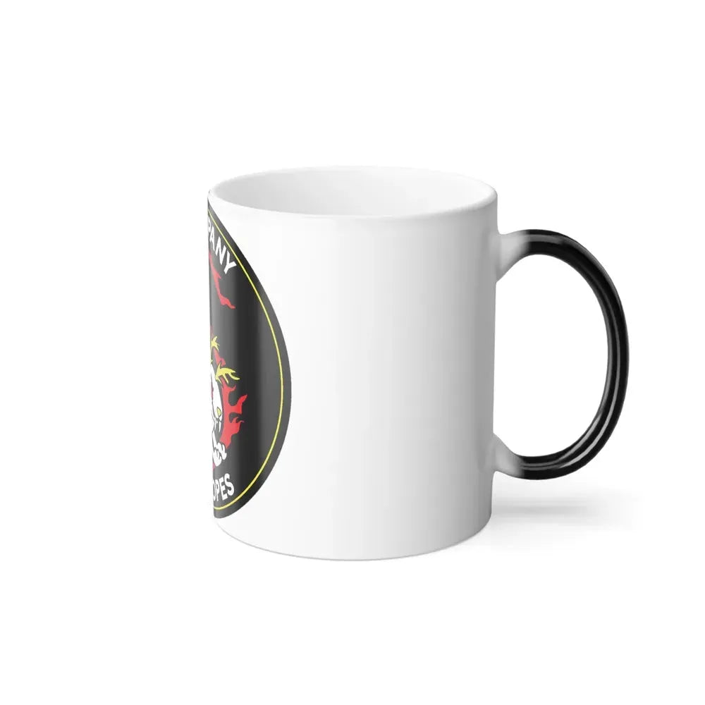 6TH COMPANY JACKALOPES (U.S. Navy) Color Changing Mug 11oz - Go Mug Yourself