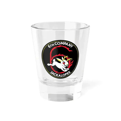 6TH COMPANY JACKALOPES (U.S. Navy) Shot Glass 1.5oz 1.5oz - Go Mug Yourself