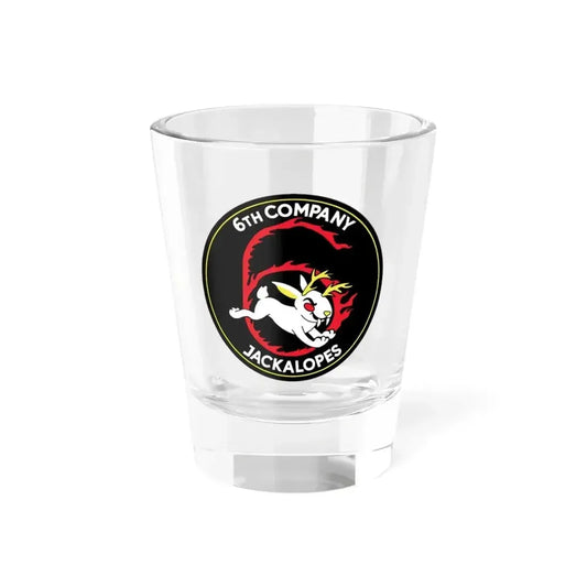 6TH COMPANY JACKALOPES (U.S. Navy) Shot Glass 1.5oz 1.5oz - Go Mug Yourself