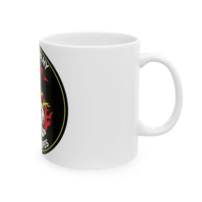 6TH COMPANY JACKALOPES (U.S. Navy) White Coffee Mug - Go Mug Yourself