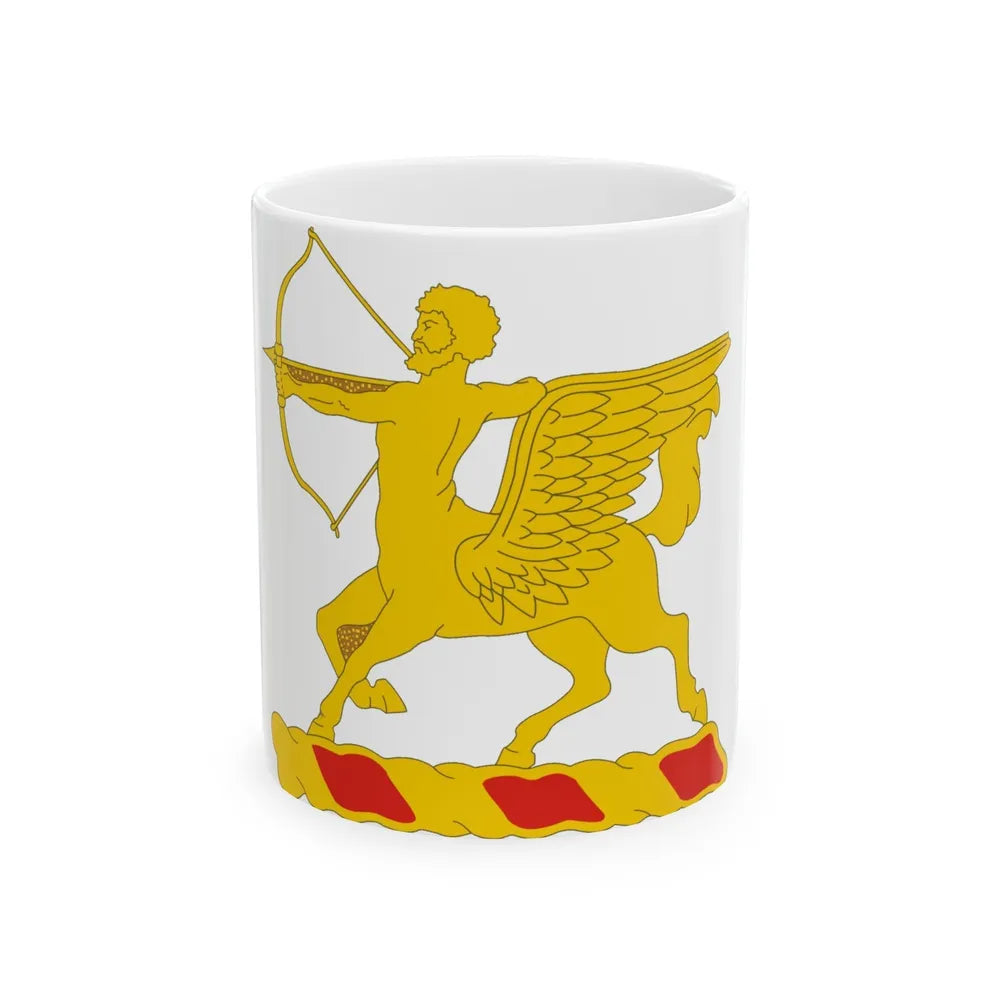 6th Field Artillery Regiment (U.S. Army) White Coffee Mug-11oz-Go Mug Yourself