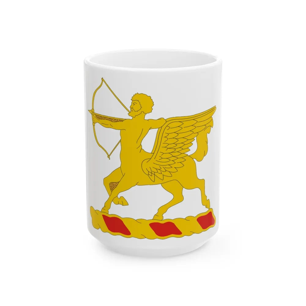 6th Field Artillery Regiment (U.S. Army) White Coffee Mug-15oz-Go Mug Yourself