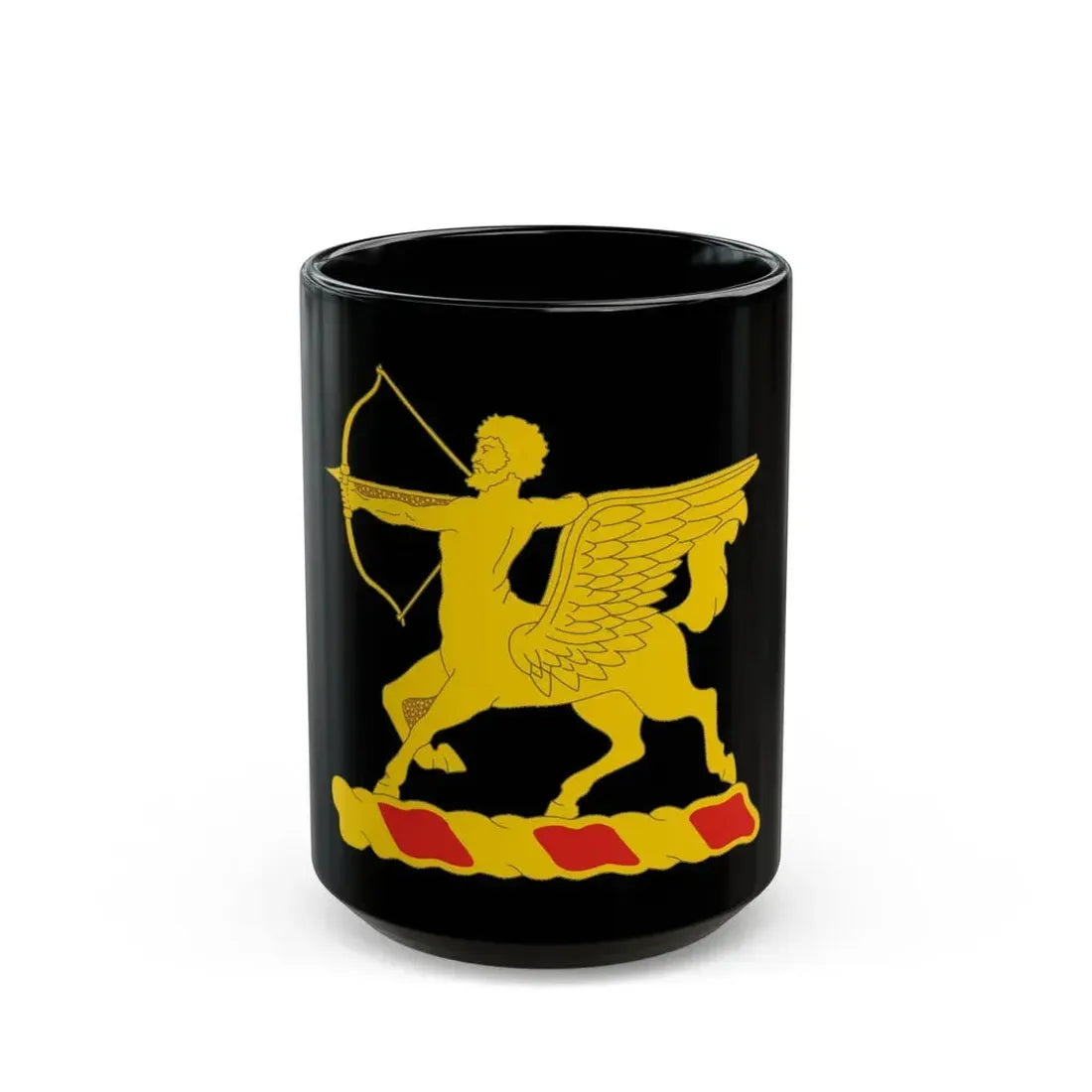 6th Field Artillery Regiment (U.S. Army) Black Coffee Mug 15oz - Go Mug Yourself