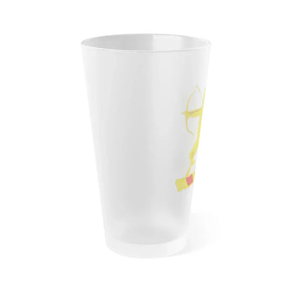 6th Field Artillery Regiment (U.S. Army) Frosted Pint Glass 16oz - Go Mug Yourself