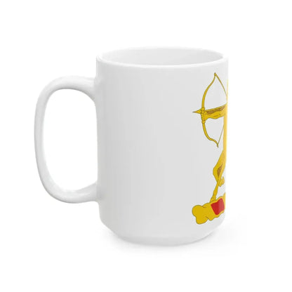 6th Field Artillery Regiment (U.S. Army) White Coffee Mug - Go Mug Yourself