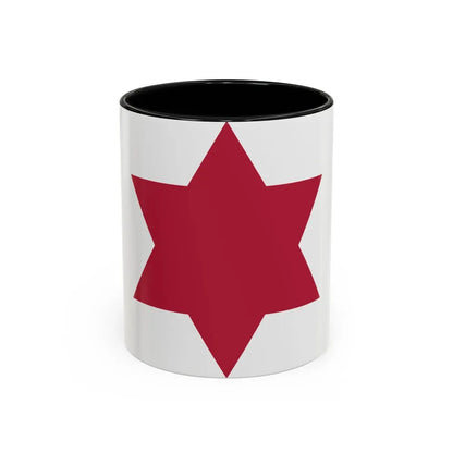 6th Infantry Division (U.S. Army) Accent Coffee Mug 11oz Black - Go Mug Yourself