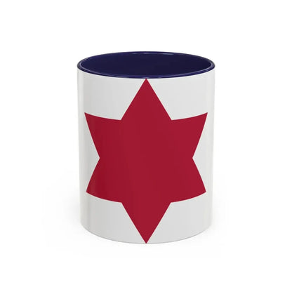 6th Infantry Division (U.S. Army) Accent Coffee Mug 11oz Navy - Go Mug Yourself