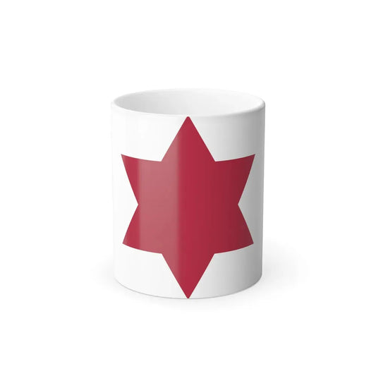 6th Infantry Division (U.S. Army) Color Changing Coffee Mug 11oz - Go Mug Yourself