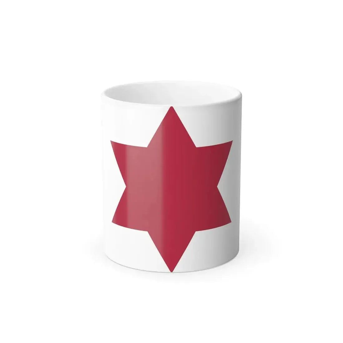 6th Infantry Division (U.S. Army) Color Changing Coffee Mug 11oz - Go Mug Yourself