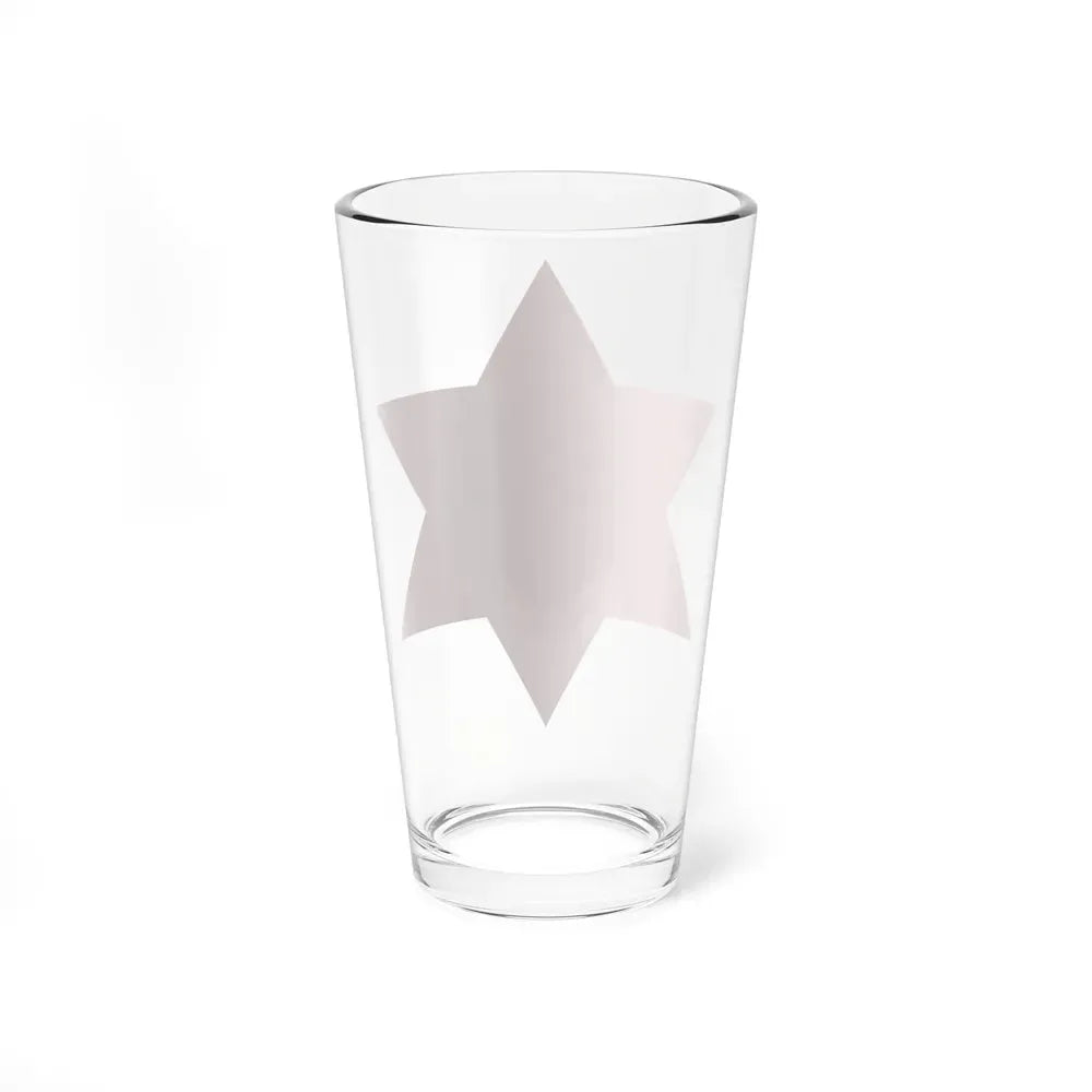 6th Infantry Division (U.S. Army) Pint Glass 16oz - Go Mug Yourself