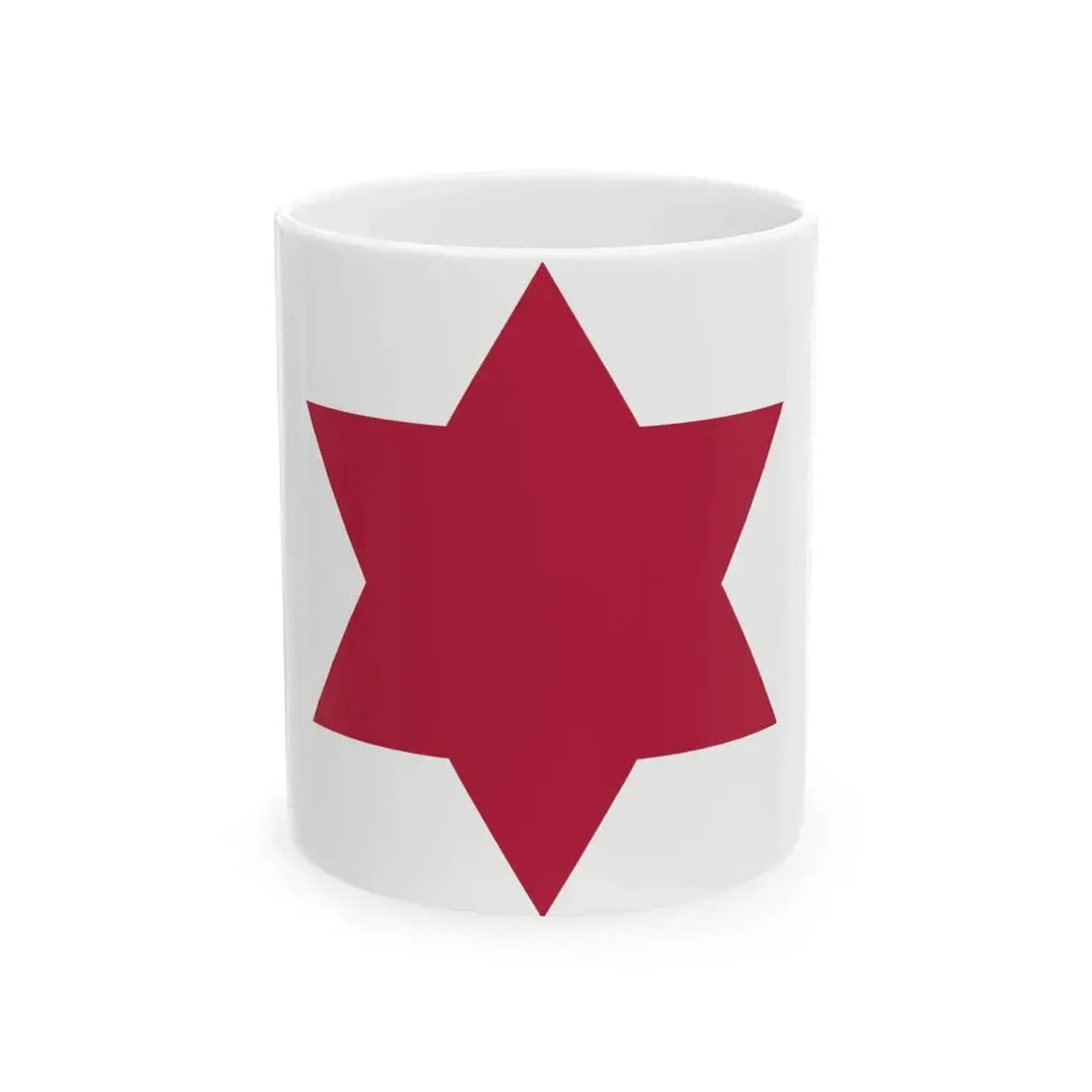 6th Infantry Division (U.S. Army) White Coffee Mug 11oz - Go Mug Yourself