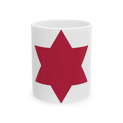 6th Infantry Division (U.S. Army) White Coffee Mug 11oz - Go Mug Yourself